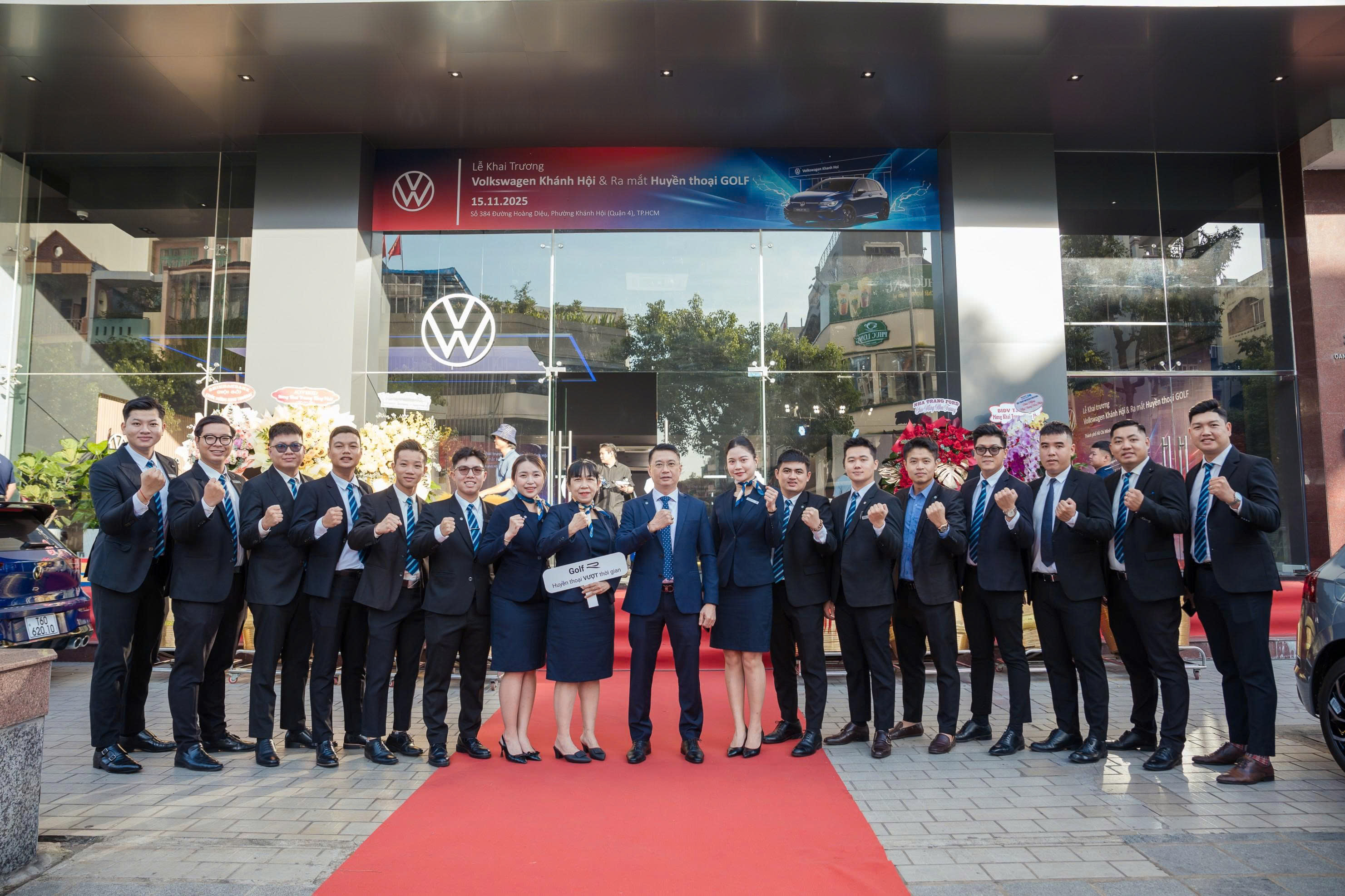 Volkswagen Khánh Hội Chuẩn Đức, giữa lòng thành phố.