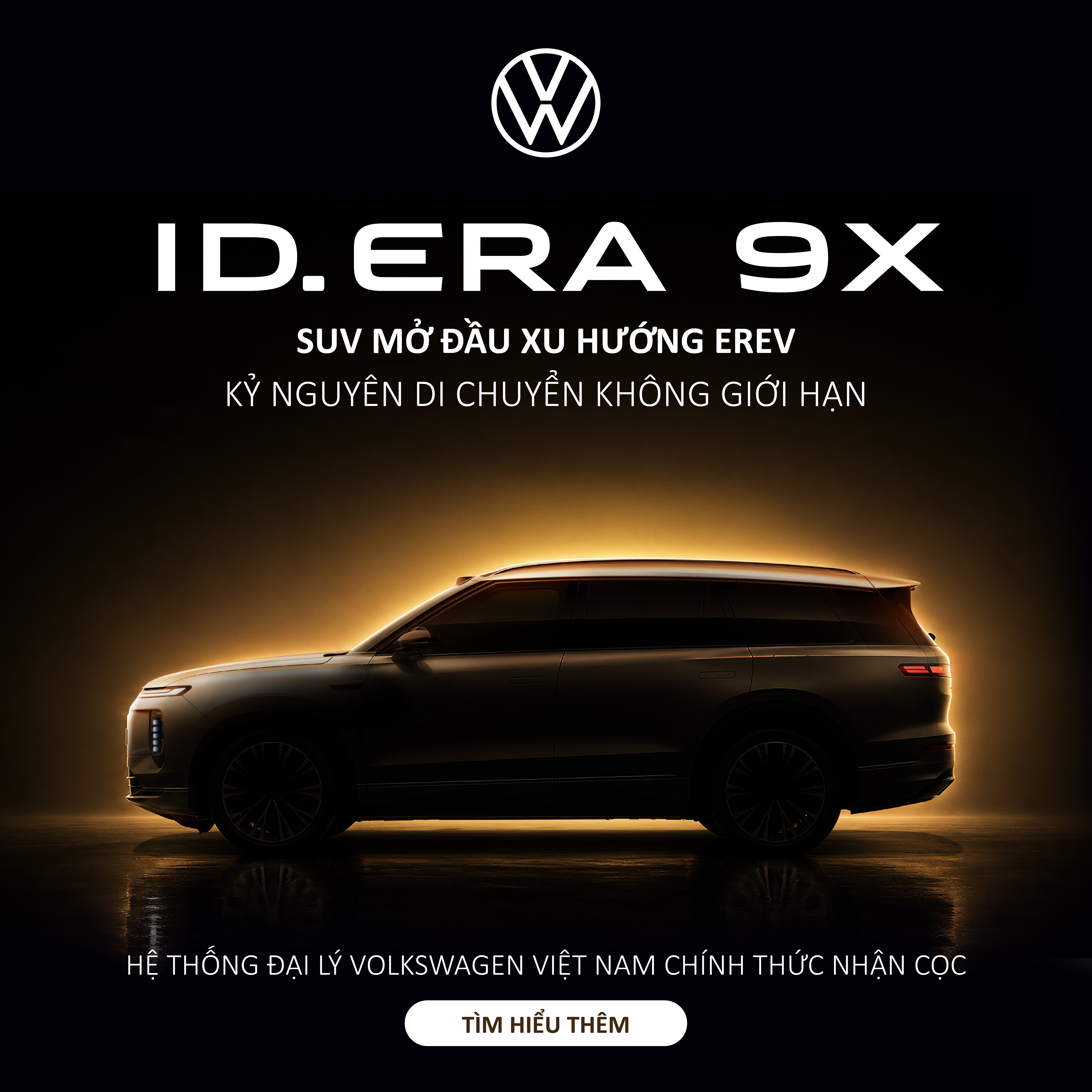 Hệ thống Đại lý Volkswagen Việt Nam chính thức nhận cọc Volkswagen ID. ERA 9X – SUV mở đầu xu hướng EREV