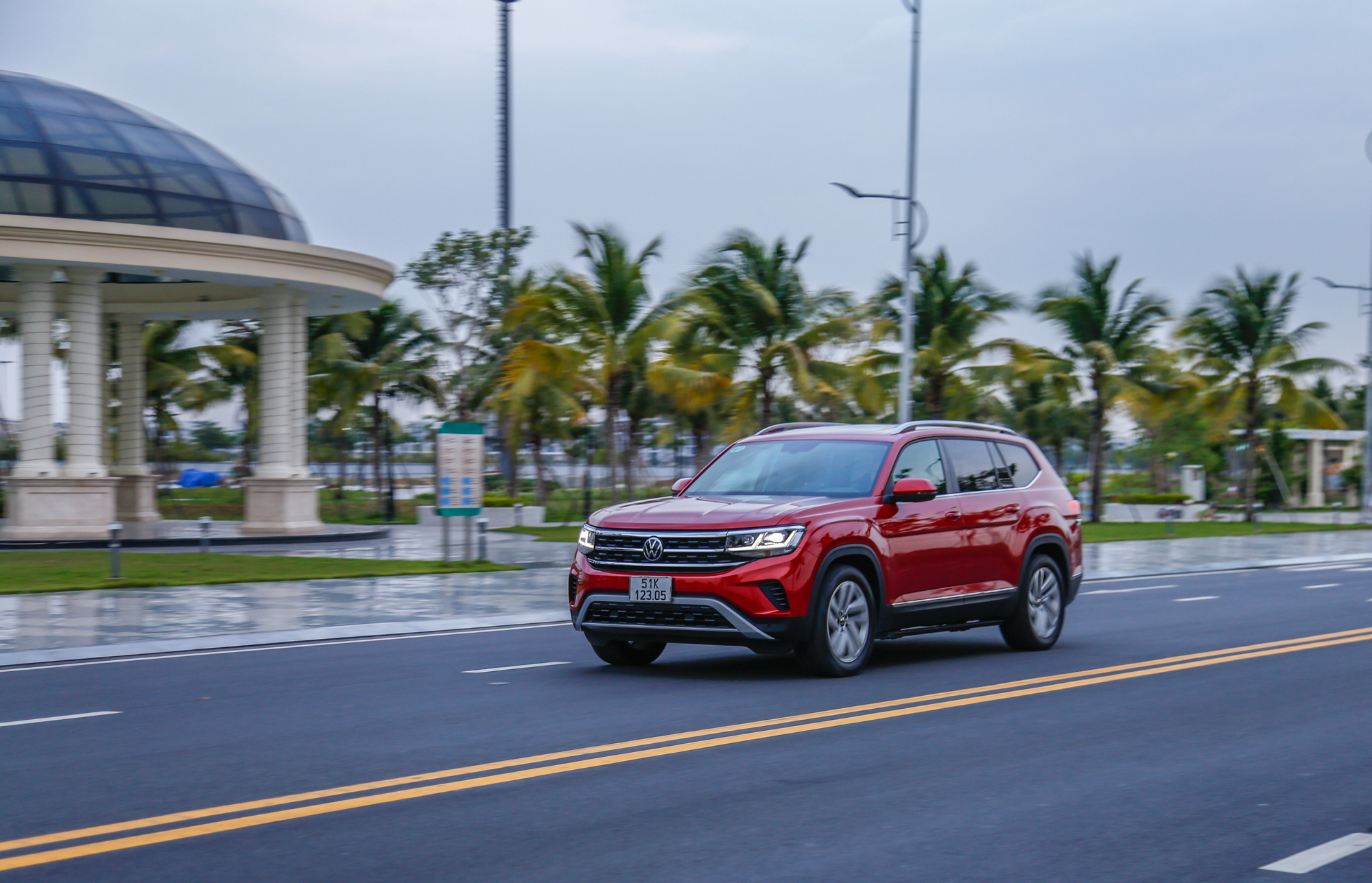 Vận hành Volkswagen Teramont 3