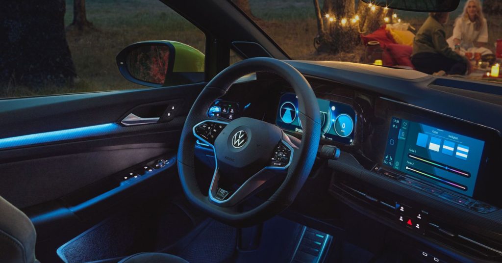 HUD Volkswagen Golf