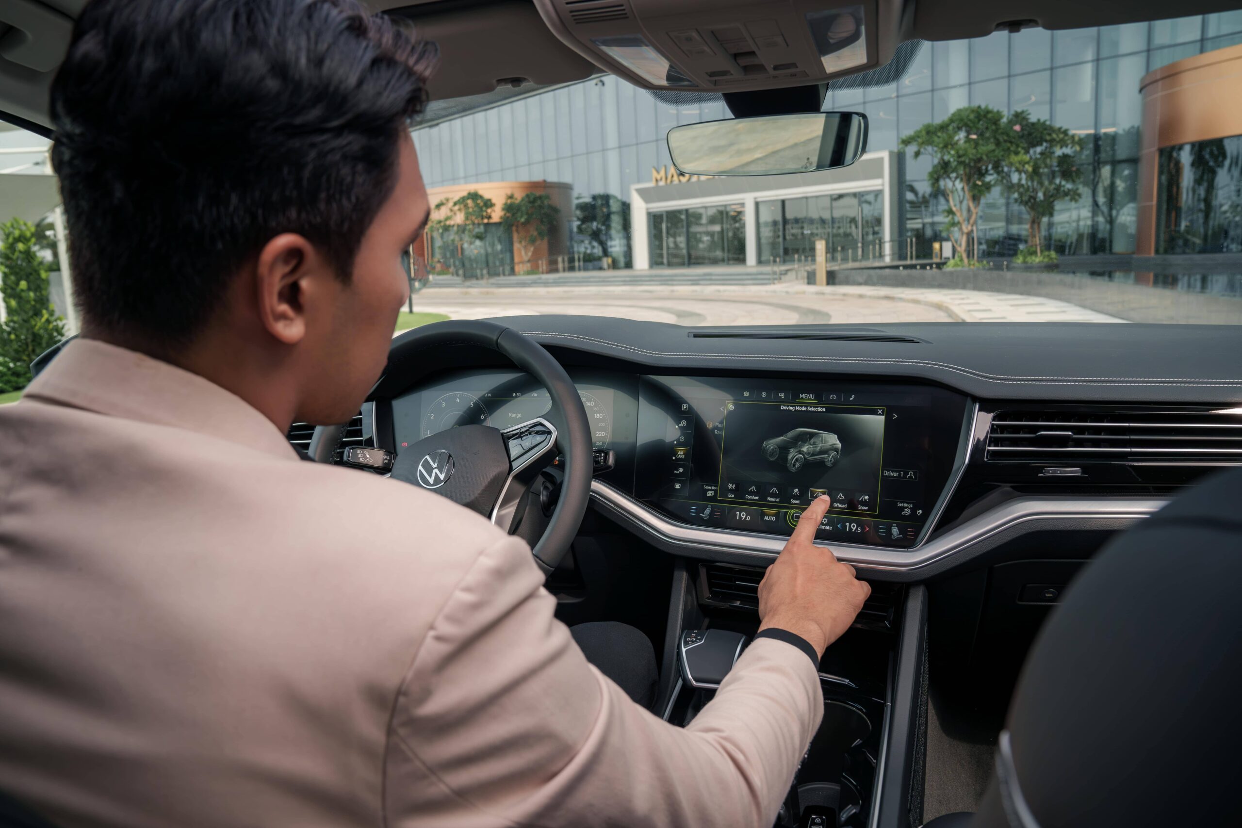 HUD Volkswagen Touareg